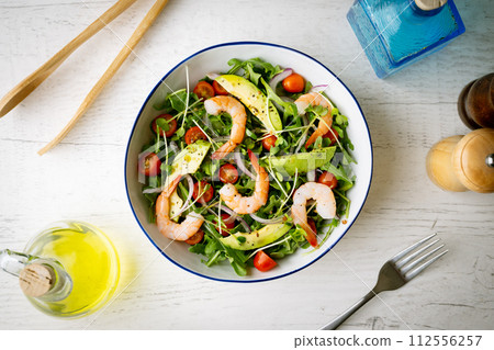 shrimp salad with tomato and avocado shrimp salad with tomato and avocado 112556257