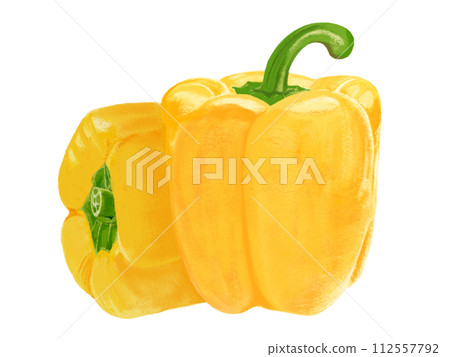 Paprika (2 pieces) yellow 112557792