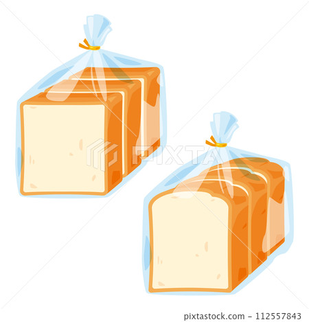 bag of bread 112557843
