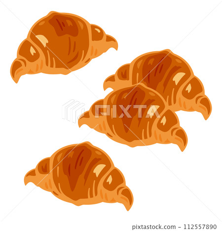 Croissant set Croissant set 112557890