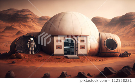 Mars space base 112558221
