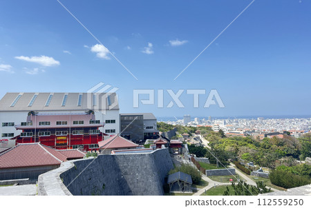 Scenery seen from Okinawa Shurijo Castle Park Scenery seen from Okinawa Shurijo Castle Park 112559250