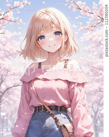 被櫻花風吹過 112560204