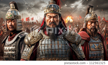 three military commanders 112561325