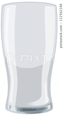 Empty Glass Vector Illustration - Stock Illustration [112562198] - PIXTA