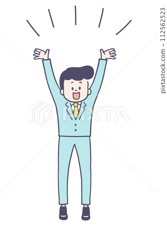 Businessman who is 10 years old Businessman who is 10 years old 112562523