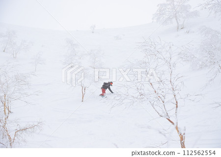 野外滑雪 野外滑雪 112562554