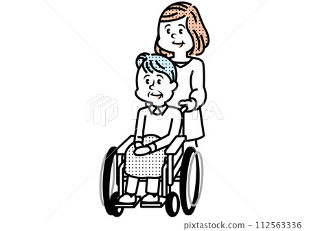 A wheelchair 112563336