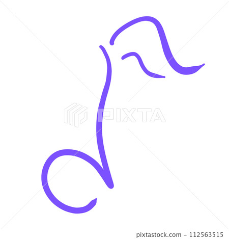 音符藍色 音符藍色 112563515