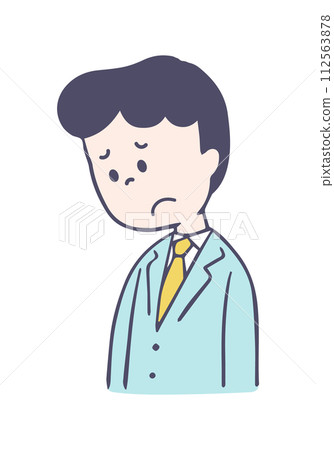 depressed businessman depressed businessman 112563878