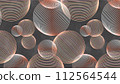 abstract geometric seamless pattern, 16:9 widescreen wallpaper / backdrop 112564544