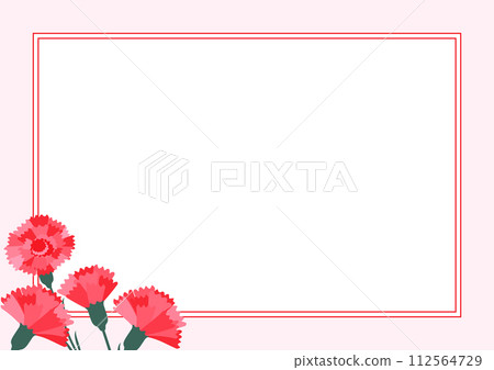 Carnation mother's day background frame 1 Carnation mother's day background frame 1 112564729