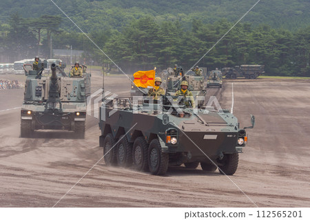 陸上自衛隊特訓隊第3射擊連行進檢閱 陸上自衛隊特訓隊第3射擊連行進檢閱 112565201