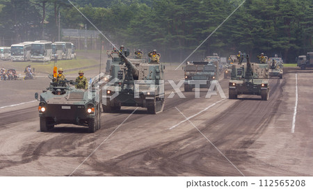 陸上自衛隊特訓隊第3射擊連行進檢閱 陸上自衛隊特訓隊第3射擊連行進檢閱 112565208