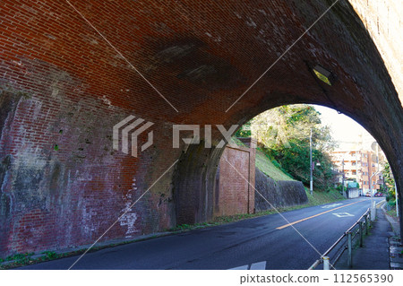 Red brick Sejong Train first tunnel 112565390