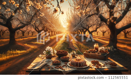 Healthy and delicious nuts, almonds, walnuts, cashews, macadamia beans, pistachios, chestnuts, pine nuts, peanuts, walnuts, mixed nuts, superfoods 112565551