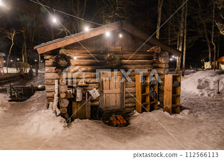 Japanese Finnish style sauna hut Japanese Finnish style sauna hut 112566113