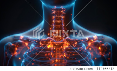 Human body anatomy on dark background. Human body anatomy on dark background. 112566212