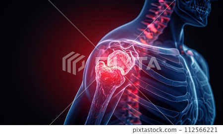 3d human shoulder anatomy 3d human shoulder anatomy 112566221