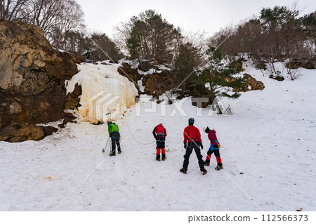 萬代山攀冰練習現場 112566373