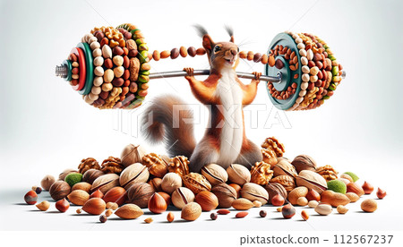 Healthy and delicious nuts, almonds, walnuts, cashews, macadamia beans, pistachios, chestnuts, pine nuts, peanuts, walnuts, mixed nuts, superfoods 112567237