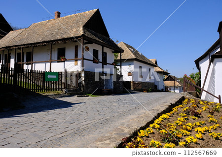 Hungarian countryside town of Holloku 112567669