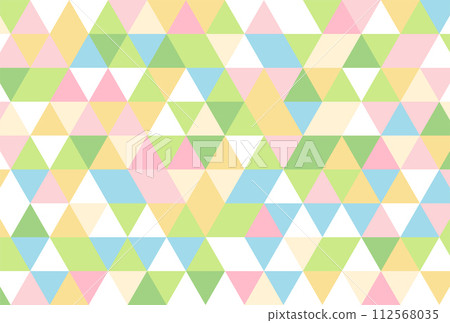 背景插畫_三角形馬賽克_多彩 背景插畫_三角形馬賽克_多彩 112568035