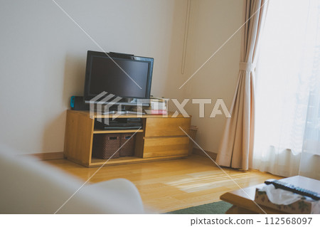 Room with television 112568097
