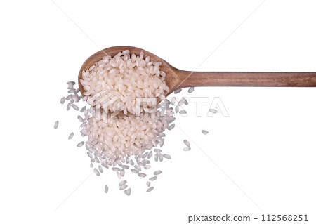 a pile of rice grains a pile of rice grains 112568251