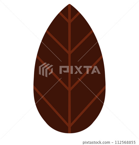 Red Leaf Element Design Leave Element Design Natural Element Design Isolated Leaf illustration 112568855