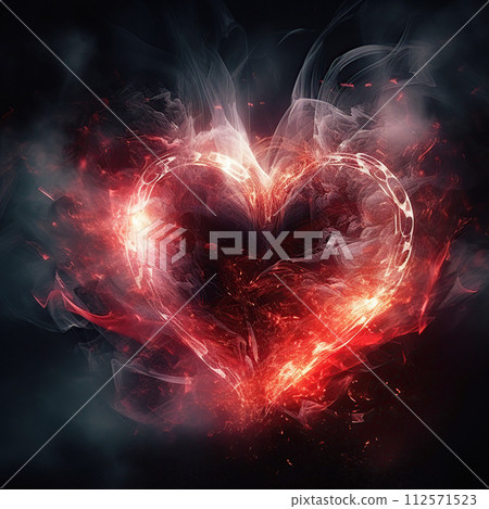 Heart attack and cardiac problems.Ai generated. 112571523