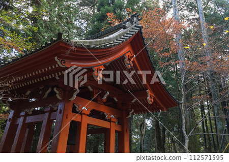 日本滋賀縣大津市延歷寺橫川鐘樓 112571595