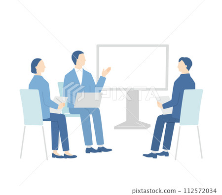 參加學習會議的商務人士 參加學習會議的商務人士 112572034