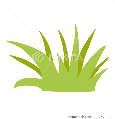 Eco Symbol of Green Grass. Vector Flat Cartoon illustration Isolated on White background. Hand drawn Spring Design Element, Environment concept, Emblem. Graphic Art for Card, Sticker. Eco Symbol of Green Grass. Vector Flat Cartoon illustration Isolated on White background. Hand drawn Spring Design Element, Environment concept, Emblem. Graphic Art for Card, Sticker. 112572248