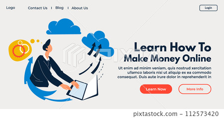 Learn how to make money online internet site page Learn how to make money online internet site page 112573420