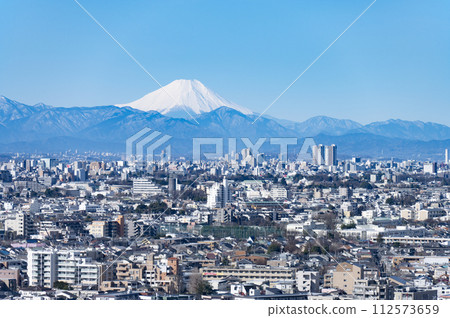 練馬區役所展望台的風景 練馬區役所展望台的風景 112573659