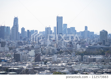 練馬區役所展望台的風景 112573663
