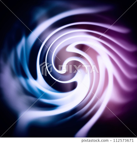 Abstract Swirl Spiral Rotating Movement Purple Design. 112573671