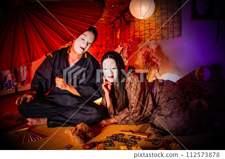 能劇面具情侶2 能劇面具情侶2 112573878