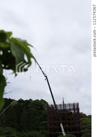 瑠璃光寺，山口縣山口市旅遊局，正在修復的五層寶塔日本山口珍貴稀有 112574367