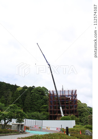 瑠璃光寺，山口縣山口市旅遊局，正在修復的五層寶塔日本山口珍貴稀有 112574387