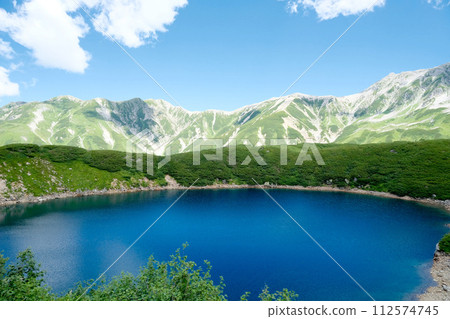Toyama Prefecture_Tateyama Murodo_Mikurigaike Pond 1 from the west side_August 2023 112574745