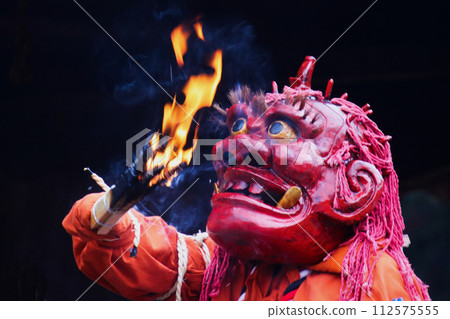 拿著火炬的紅色惡魔 拿著火炬的紅色惡魔 112575555