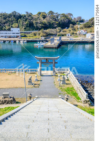 Tajima Shrine in early spring, Karatsu City, Saga Prefecture Tajima Shrine in early spring, Karatsu City, Saga Prefecture 112575664