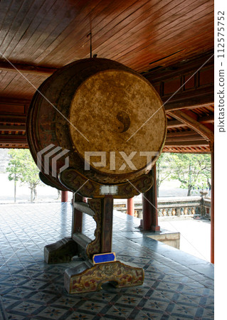 Drum at the Former Imperial City in Hue 112575752
