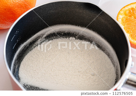 瓊脂與糖混合 112576505