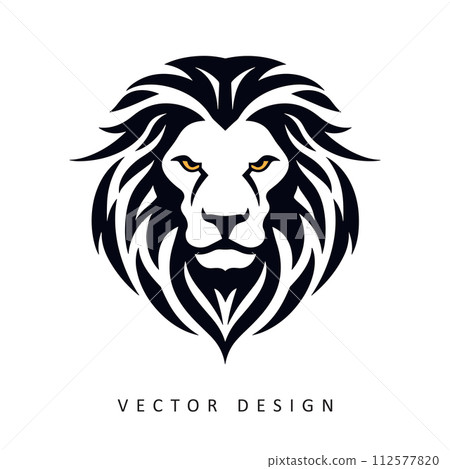 AI-generated content. lion minimalist elegant vector design isolated illustration AI-generated content. lion minimalist elegant vector design isolated illustration 112577820