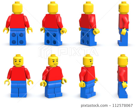 Plastic Man Toy Set Plastic Man Toy Set 112578067