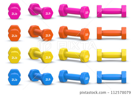 2 Lb Dumbbell Set 112578079