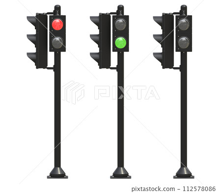 Traffic Lamp Set Traffic Lamp Set 112578086